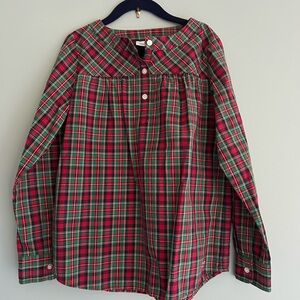 Vineyard Vines Holiday Plaid Popover